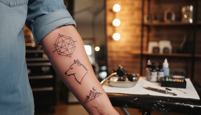 Coole kleine Tattoos Männer