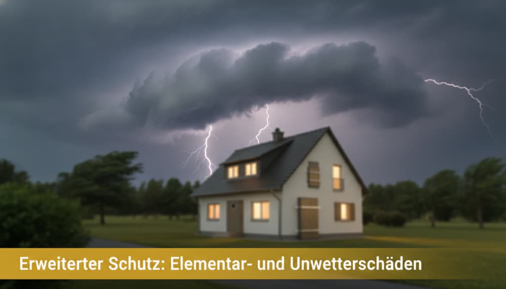 Erweiterter Schutz Elementar- und Unwetterschäden Erweiterter Schutz Elementar- und Unwetterschäden