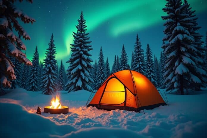 camping im winter-Titel camping im winter-Titel