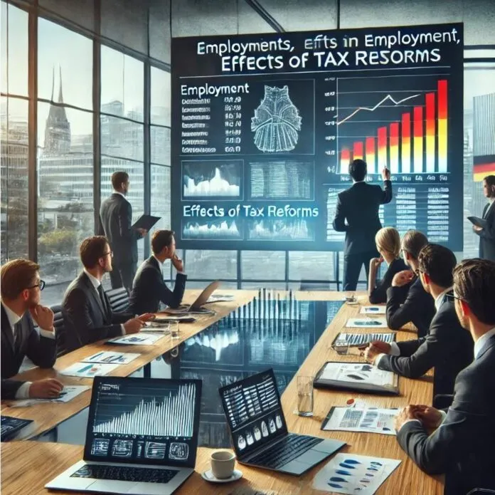 Beschäftigung, Bau und Steuerreformen