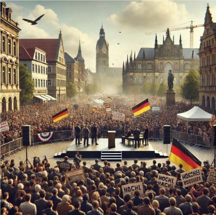 Stimmung vor den Landtagswahlen in Sachsen