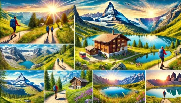 Wanderurlaub in den Alpen