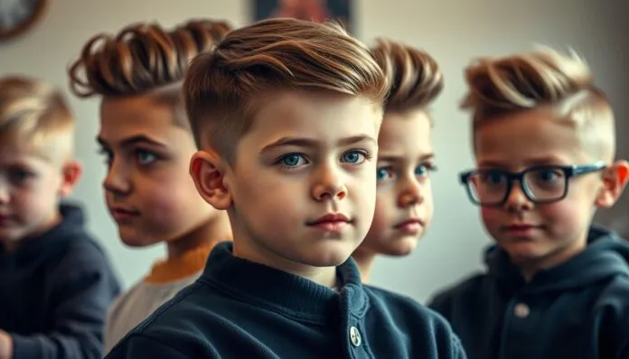 Frisuren für Jungs