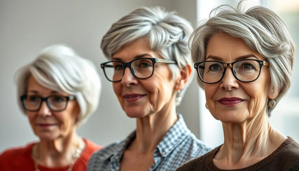 Kurzhaarfrisuren für ältere Damen Kurzhaarfrisuren für ältere Damen