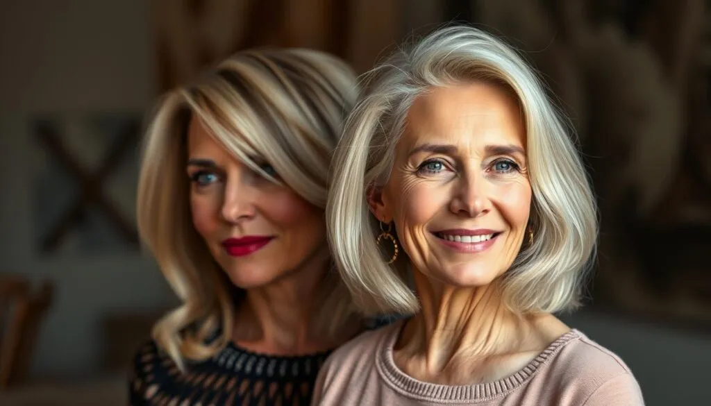 Mittellange Frisuren für Frauen ab 50 Mittellange Frisuren für Frauen ab 50