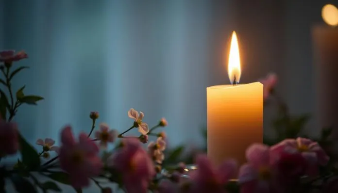 Trauer Kerze Todesfall