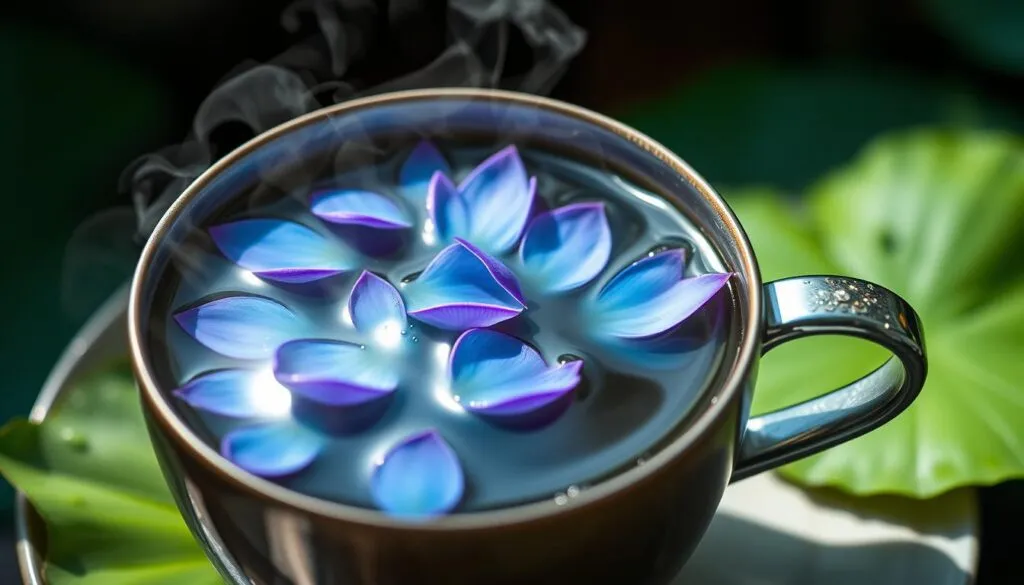 blauer lotus tee blauer lotus tee