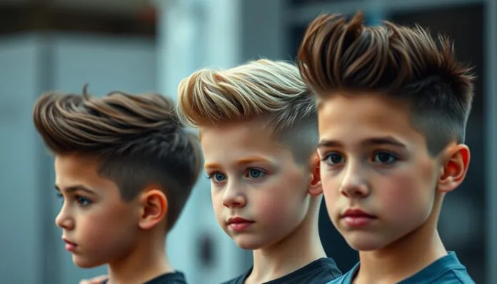 coole Frisuren für Jungs ab 12