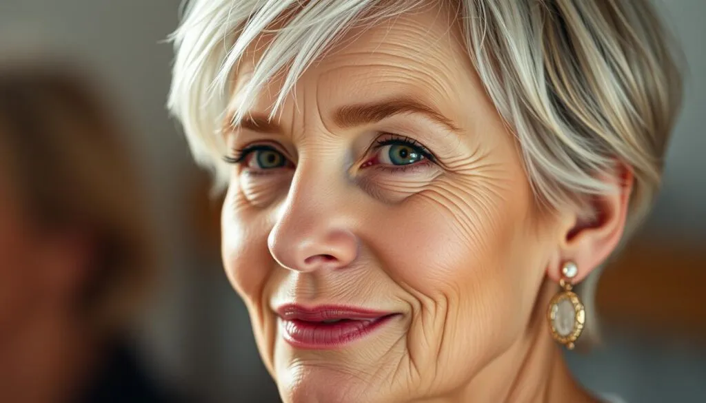 freche Kurzhaarfrisuren für ältere Damen freche Kurzhaarfrisuren für ältere Damen