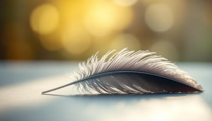 graue Feder Bedeutung