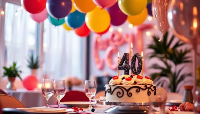 moderne Sprüche zum 40. Geburtstag