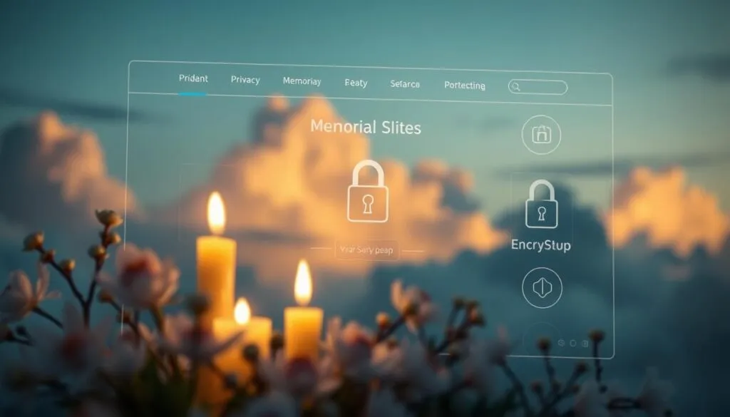 Datenschutz bei Online-Gedenkstätten