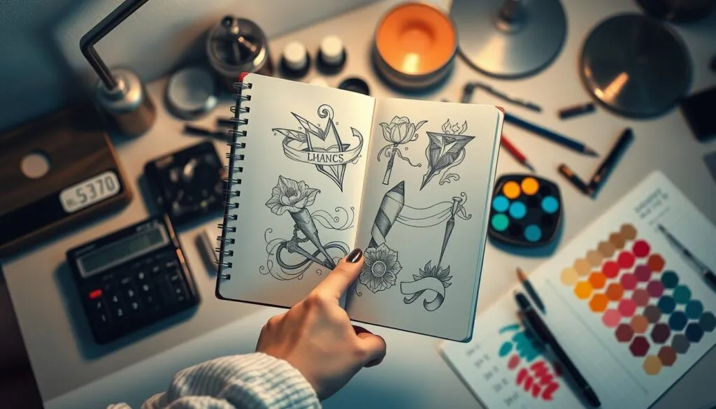 Tattoo Budgetplanung für Frauen