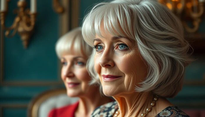 stufig fransig Frisuren ab 70 die jünger machen