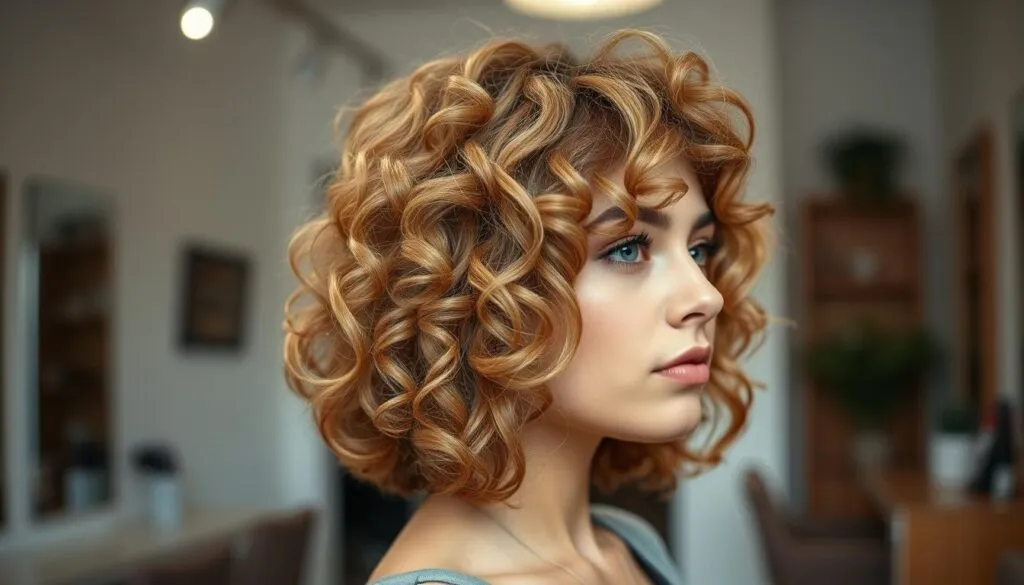 Lockiger Bob Frisur 2025 Lockiger Bob Frisur 2025