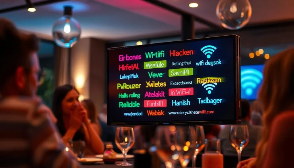 Lustige WLAN-Namen für Partys