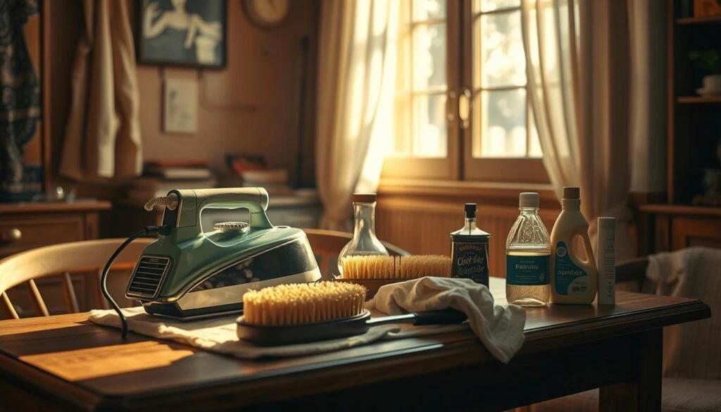 90er Jahre Vintage Kleidungspflege