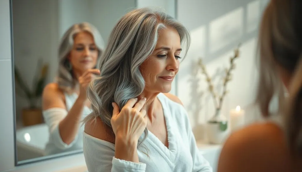 Haarpflege für reifes Haar