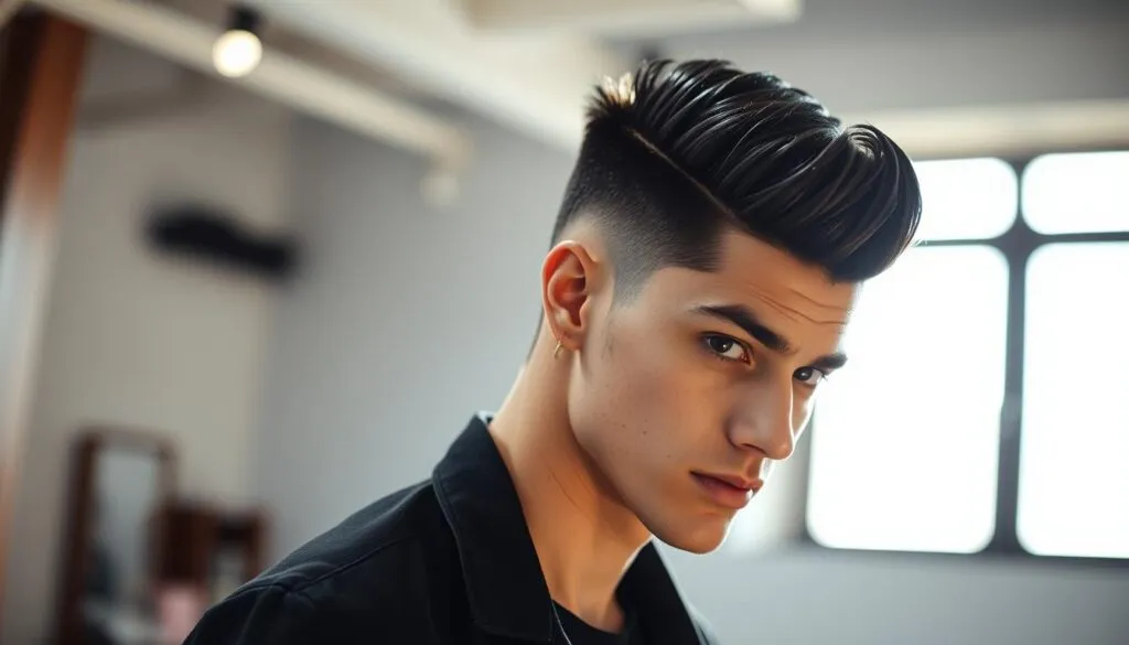 Jungs Undercut Frisuren Styling