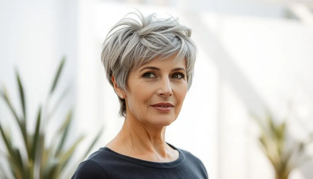 Kurzhaarfrisuren für reife Damen Kurzhaarfrisuren für reife Damen