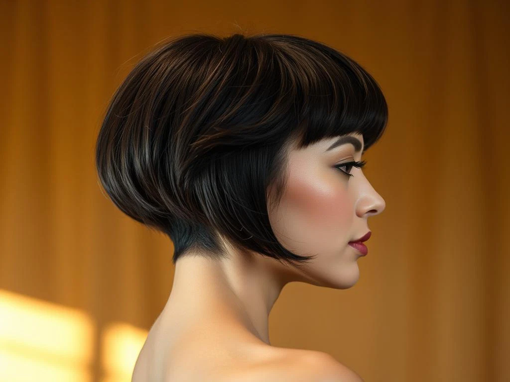 Nacken Bob Styling für verschiedene Anlässe