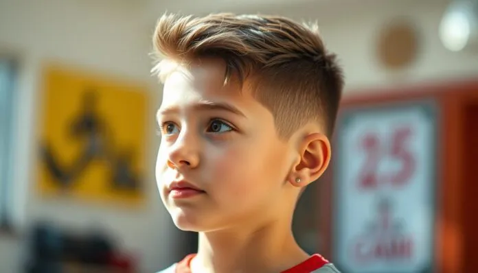 coole Frisuren für Jungs ab 10