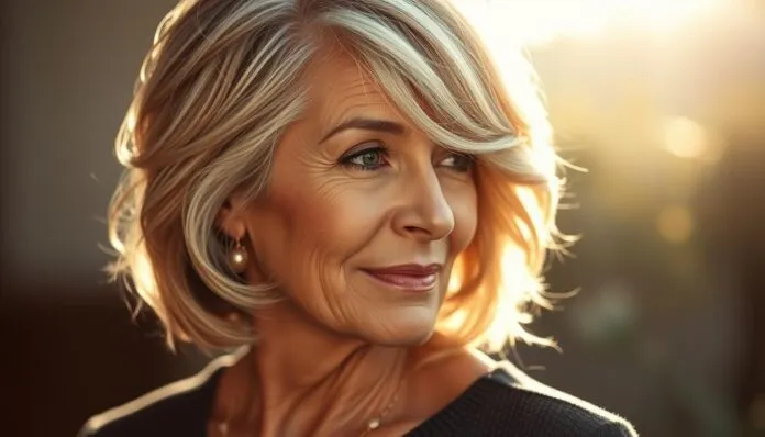 stufig fransig Frisuren ab 70 die jünger machen