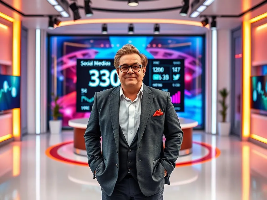 Elton TV-Moderator Social Media Gehalt