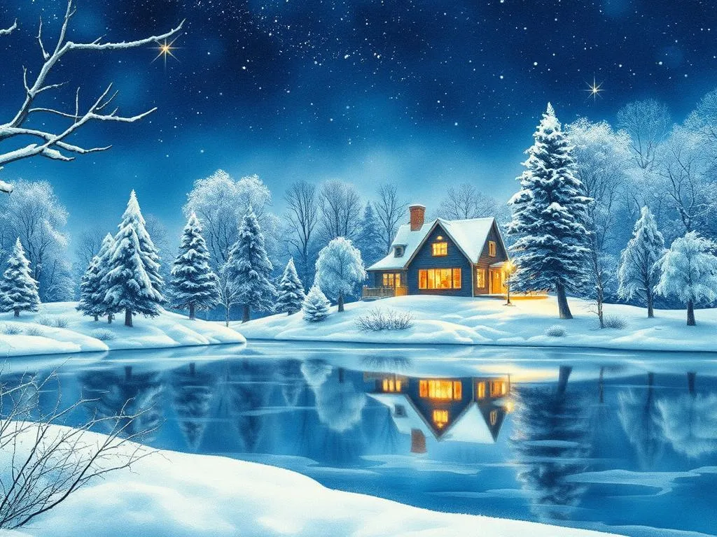 Aquarell Weihnachtsbilder Maltechniken Aquarell Weihnachtsbilder Maltechniken