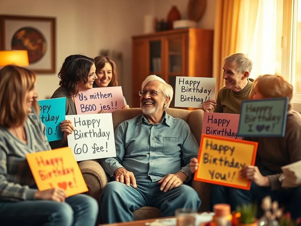 Sprüche mit Humor zum 60. für Männer