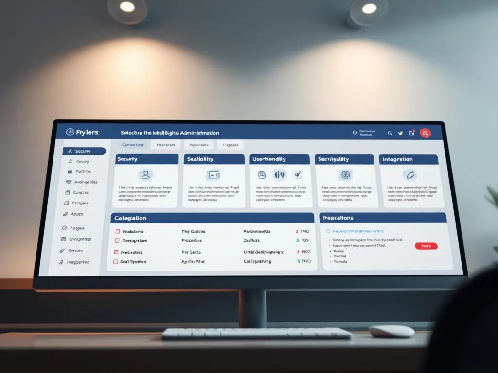 Auswahlkriterien für digitale Verwaltungslösungen
