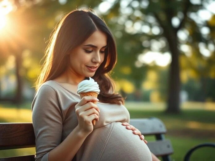 Eis essen Schwangerschaft