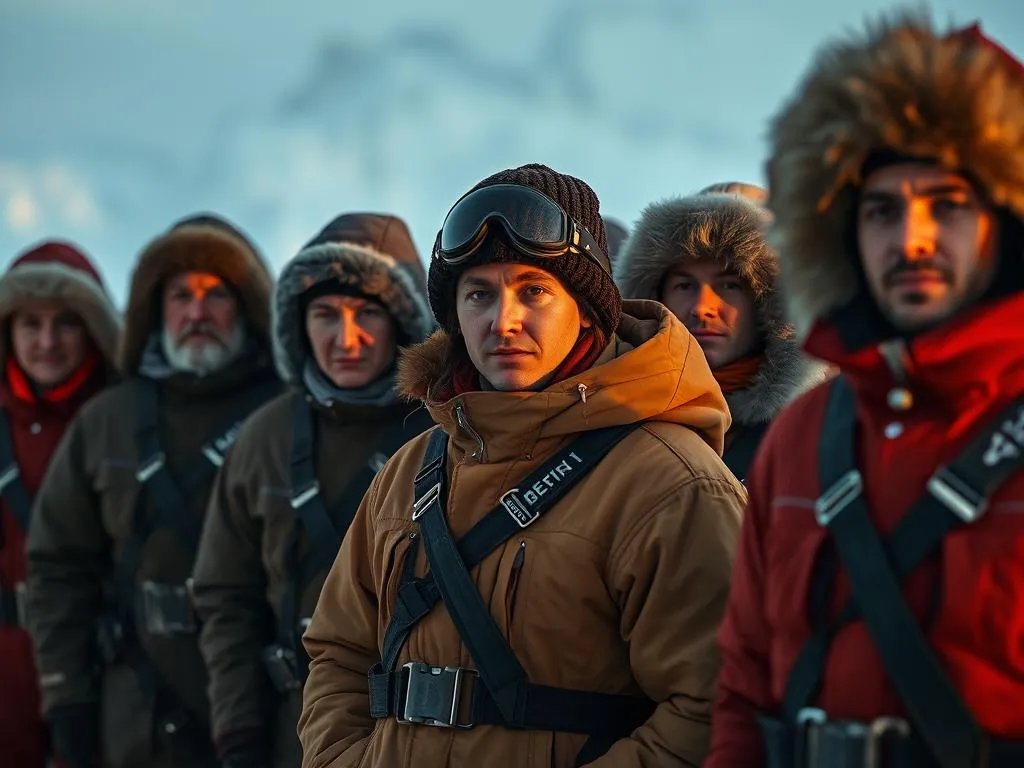 Profi und Laien Teilnehmer Arctic Warrior Profi und Laien Teilnehmer Arctic Warrior