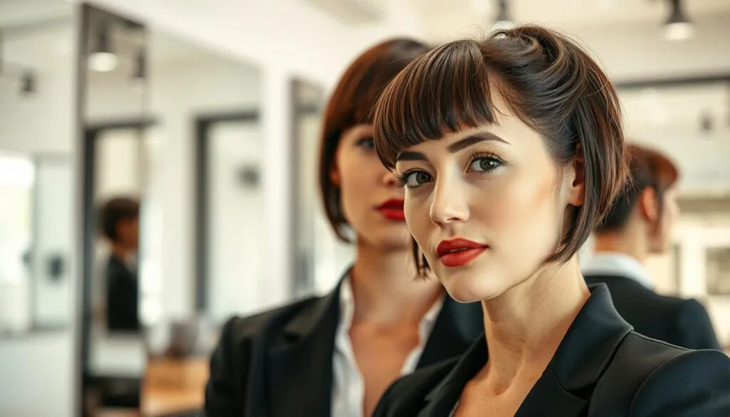 Styling Fehler dünner Fransen Pony vermeiden