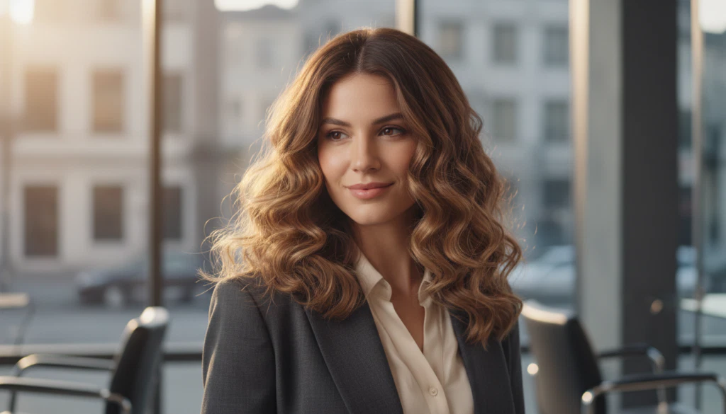 Haarstruktur und Schnittlänge Kombination